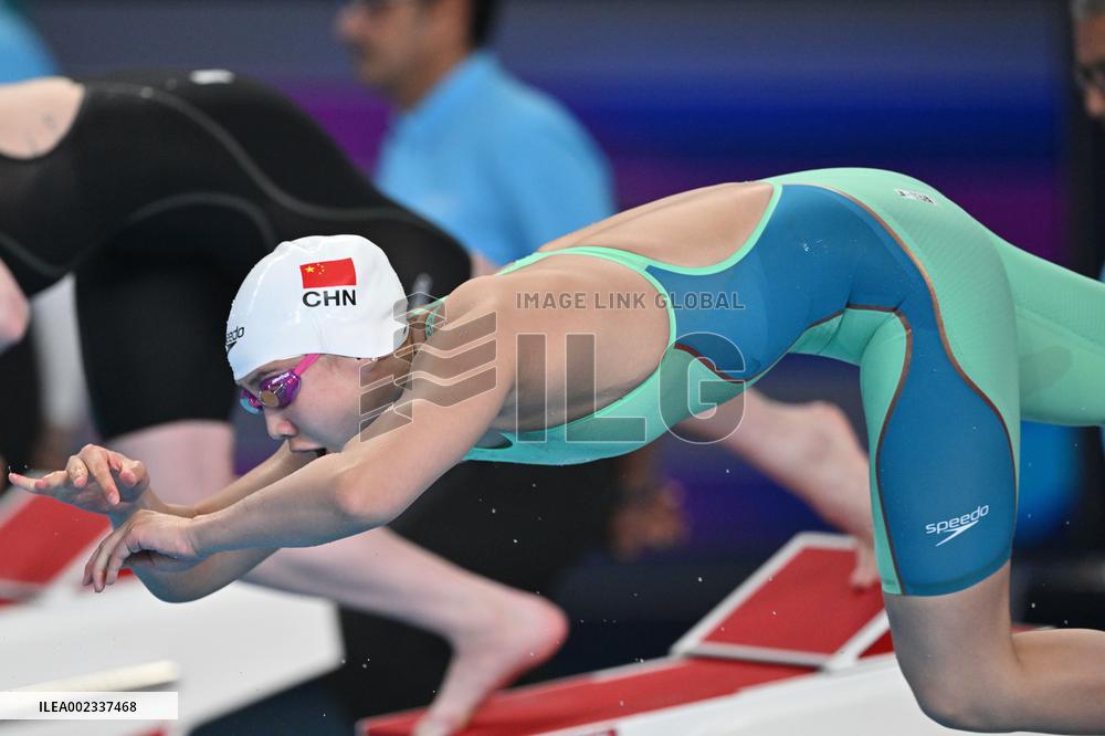 (SP)QATAR-DOHA-SWIMMING-WORLD AQUATICS CHAMPIONSHIPS-WOMEN'S 50M BREASTSTROKE