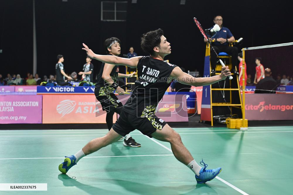 (SP)MALAYSIA-SHAH ALAM-BADMINTON-ASIA TEAM CHAMPIONSHIPS-MEN-JAPAN VS MALAYSIA