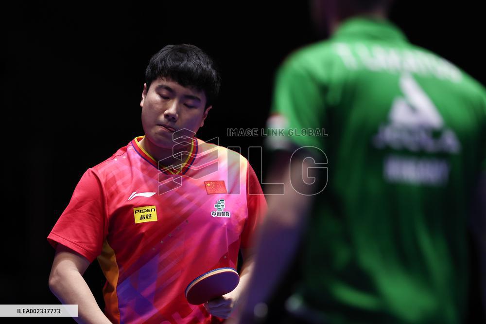 (SP)SOUTH KOREA-BUSAN-TABLE TENNIS-WORLD TEAM CHAMPIONSHIPS FINALS-MEN-CHN VS HUN