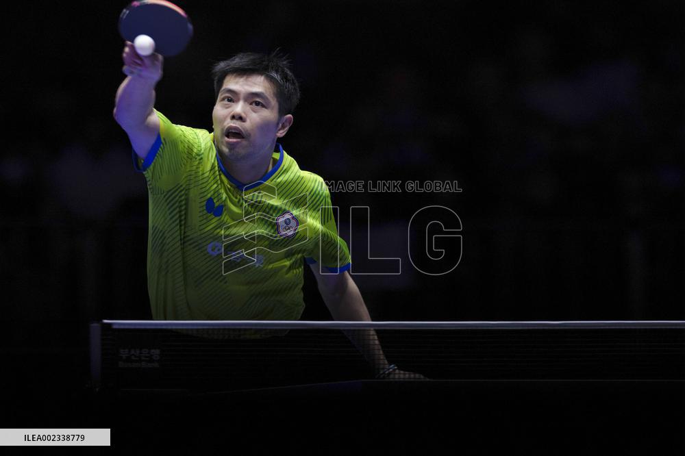 (SP)SOUTH KOREA-BUSAN-TABLE TENNIS-WORLD TEAM CHAMPIONSHIPS FINALS-MEN-JPN VS TPE