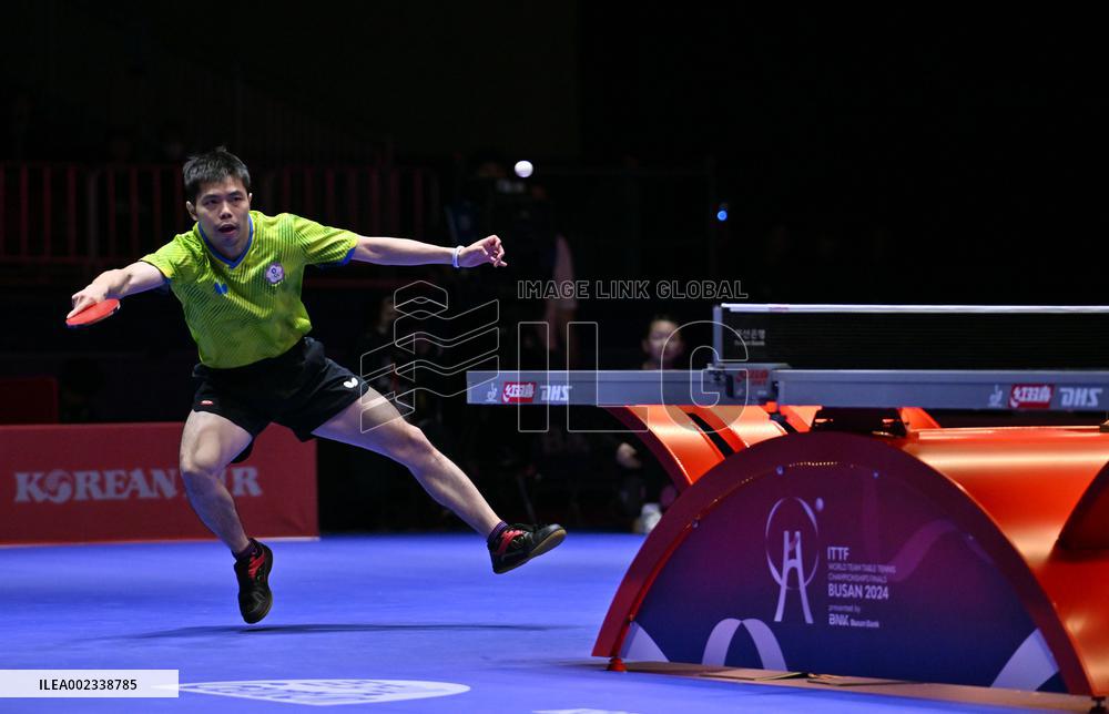 (SP)SOUTH KOREA-BUSAN-TABLE TENNIS-WORLD TEAM CHAMPIONSHIPS FINALS-MEN-JPN VS TPE