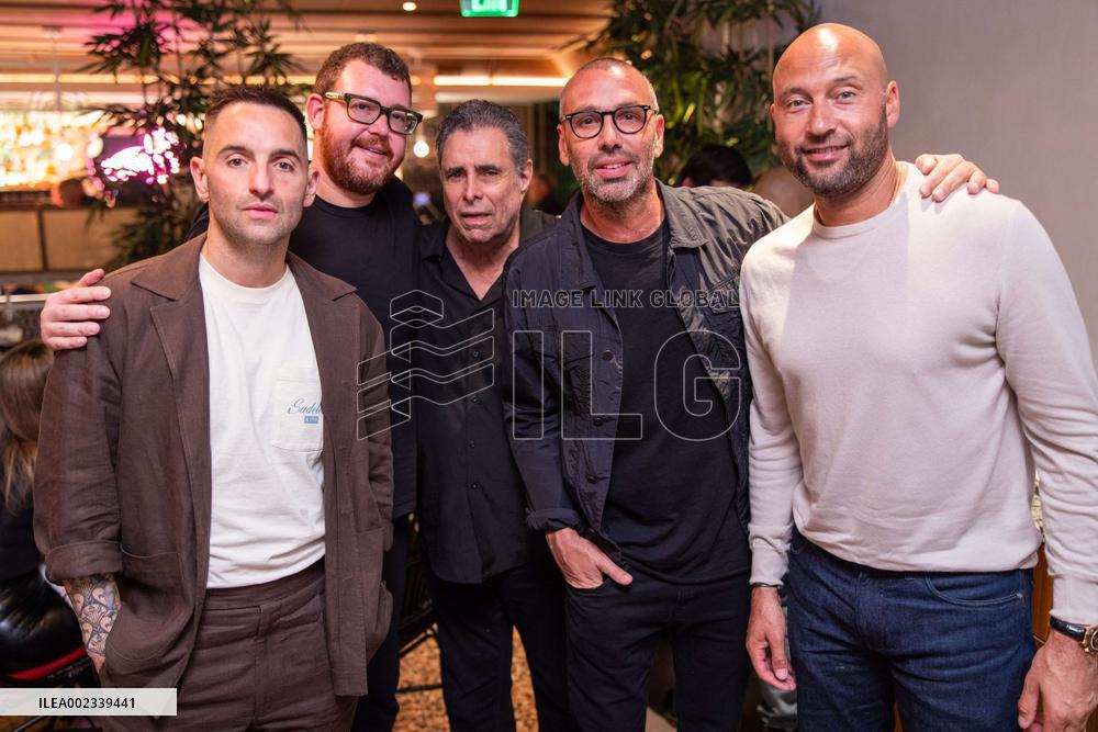 Derek Jeter At Red Farm Restaurant - Miami