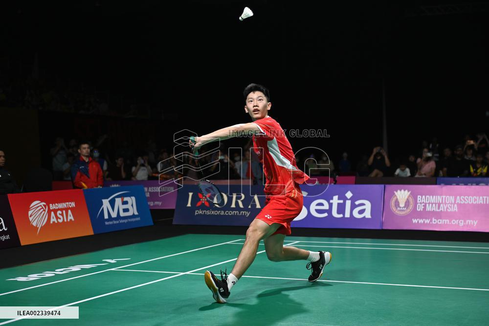 (SP)MALAYSIA-SHAH ALAM-BADMINTON-ASIA TEAM CHAMPIONSHIPS-MEN FINAL-CHINA VS MALAYSIA