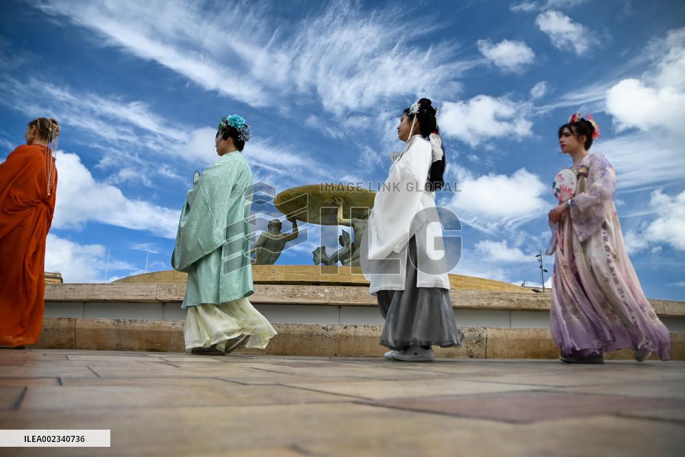 MALTA-VALLETTA-CHINESE COSTUME SHOW