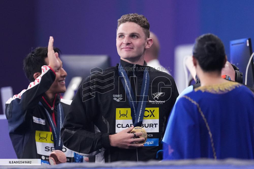 (SP)QATAR-DOHA-SWIMMING-WORLD AQUATICS CHAMPIONSHIPS-MEN'S 400M INDIVIDUAL MEDLEY