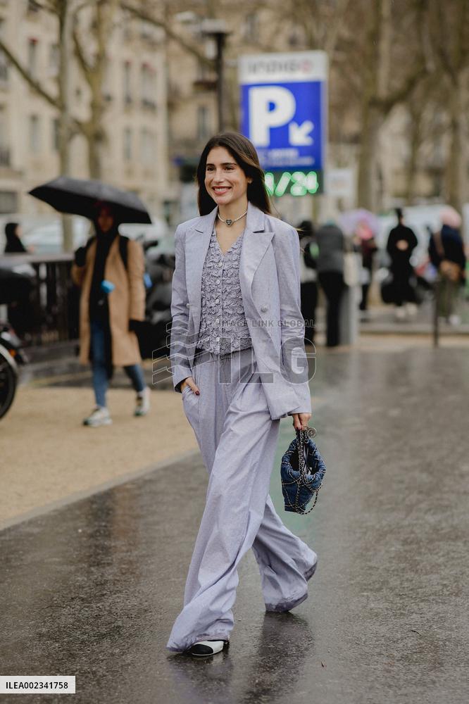 PFW - Chanel Street Style
