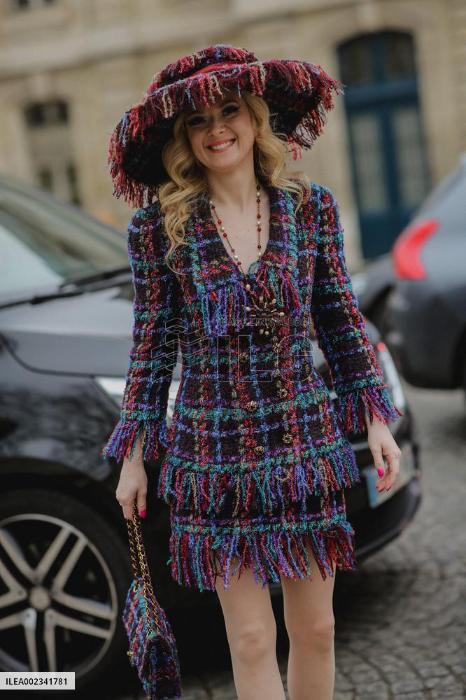 PFW - Chanel Street Style