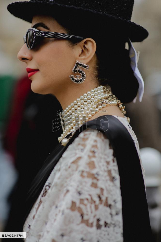 PFW - Chanel Street Style