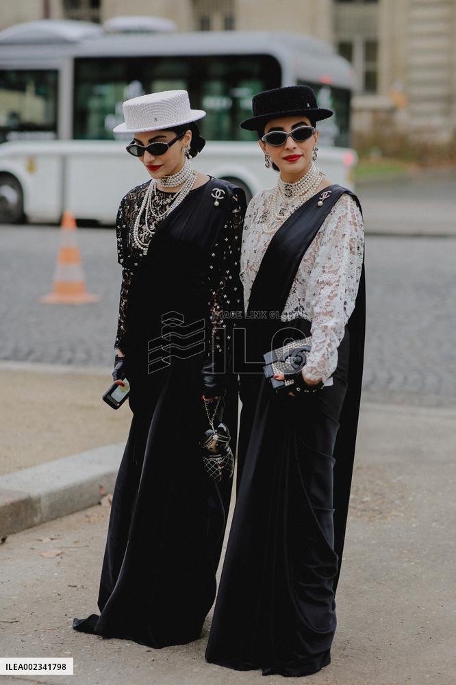 PFW - Chanel Street Style