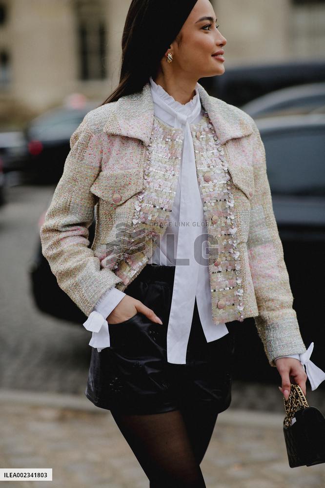 PFW - Chanel Street Style