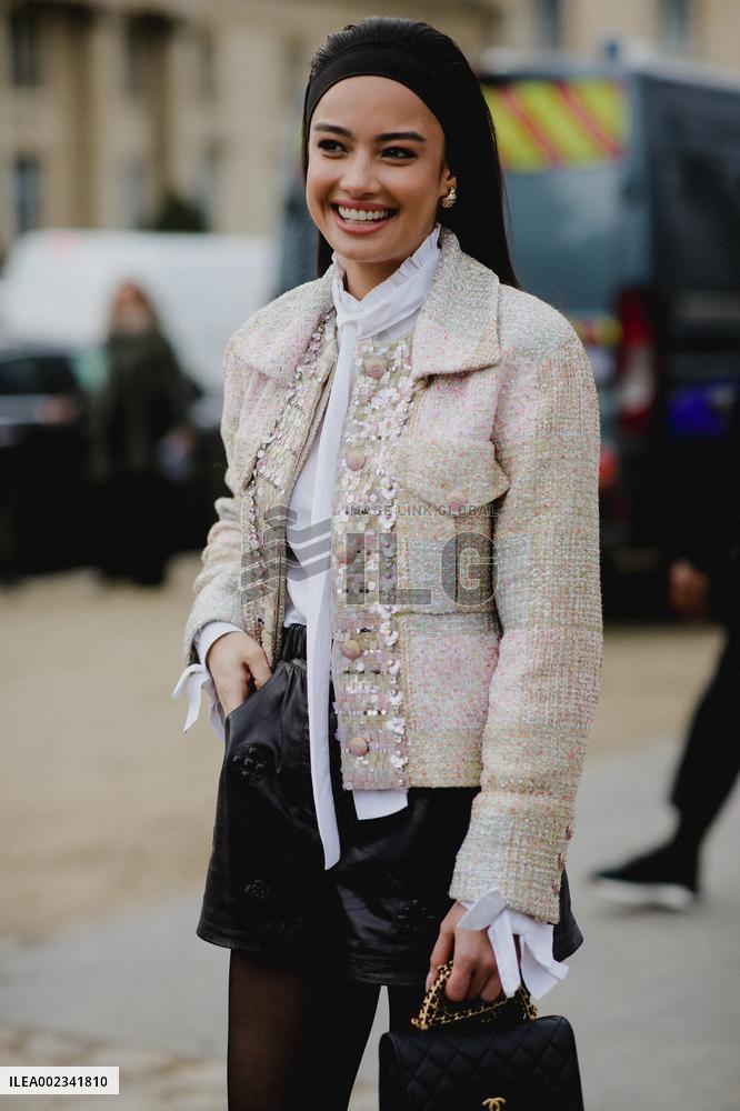 PFW - Chanel Street Style