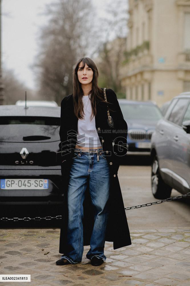 PFW - Chanel Street Style