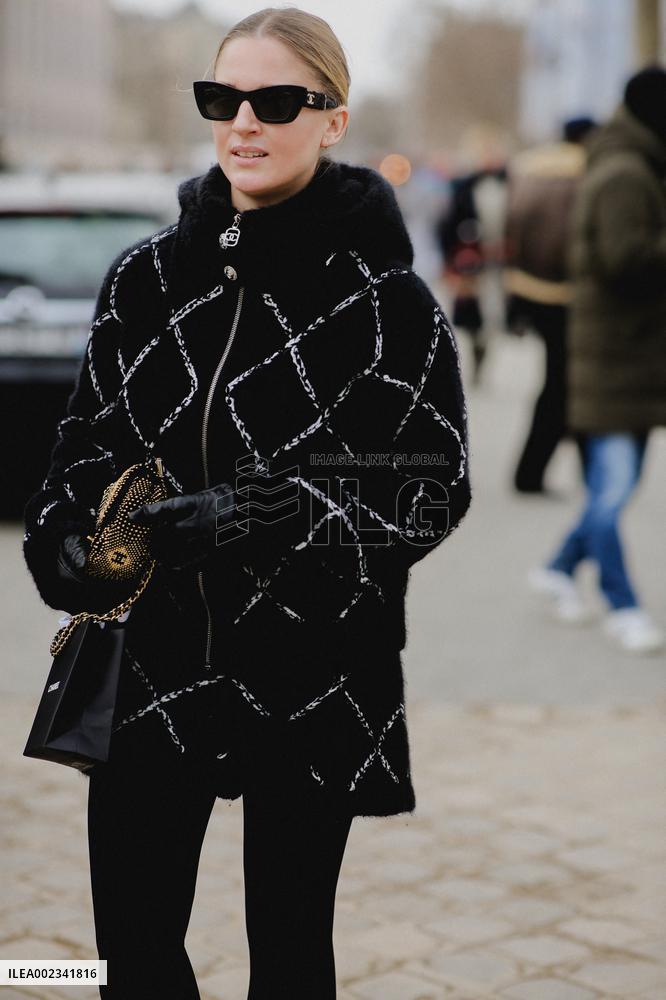 PFW - Chanel Street Style