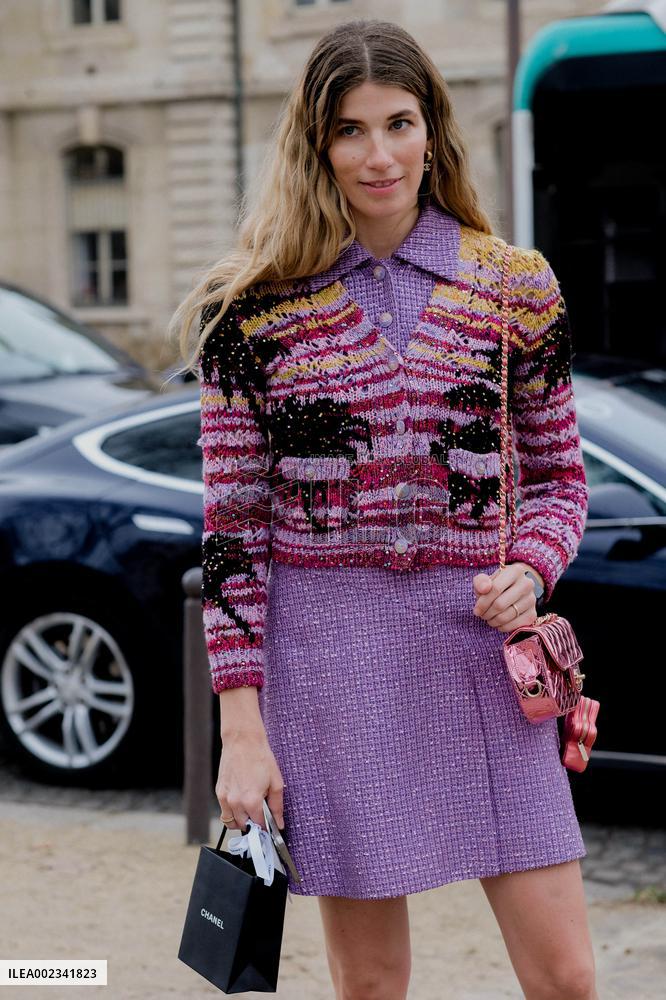 PFW - Chanel Street Style