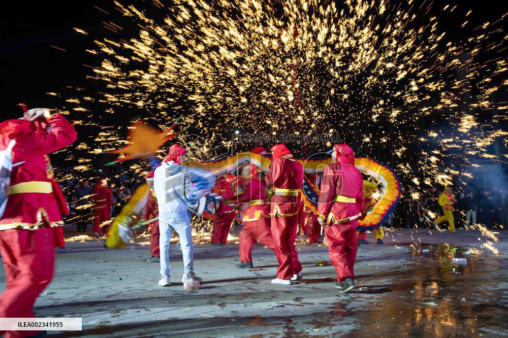 Dragon Dance Performance in Bijie