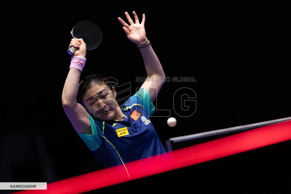 (SP)SOUTH KOREA-BUSAN-TABLE TENNIS-WORLD TEAM CHAMPIONSHIPS FINALS-WOMEN-CHN VS HUN