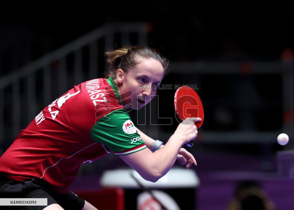 (SP)SOUTH KOREA-BUSAN-TABLE TENNIS-WORLD TEAM CHAMPIONSHIPS FINALS-WOMEN-CHN VS HUN