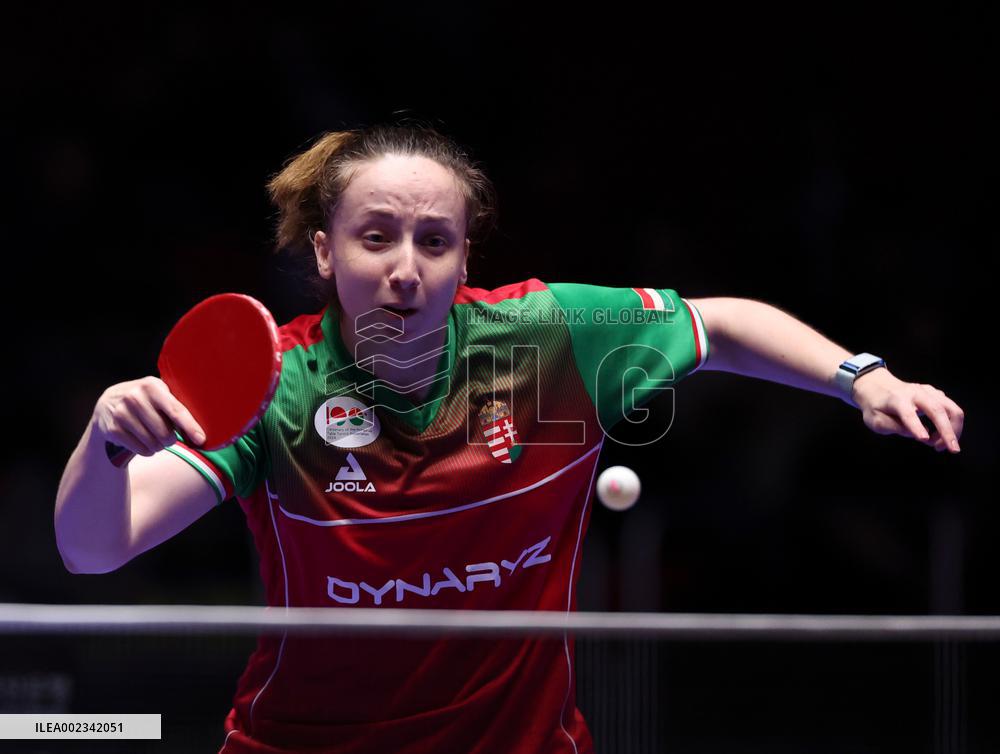 (SP)SOUTH KOREA-BUSAN-TABLE TENNIS-WORLD TEAM CHAMPIONSHIPS FINALS-WOMEN-CHN VS HUN