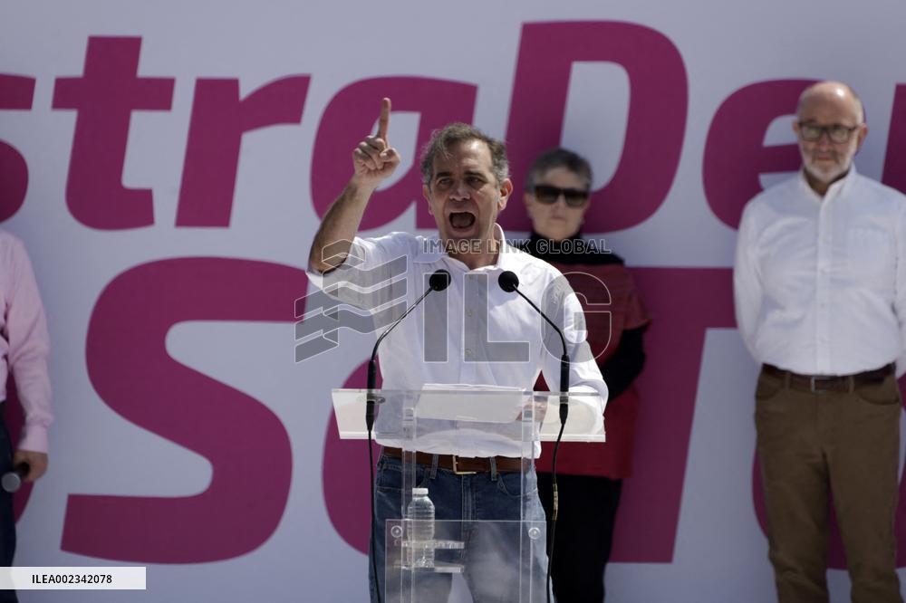 March For Our Democracy Rally - Mexico City