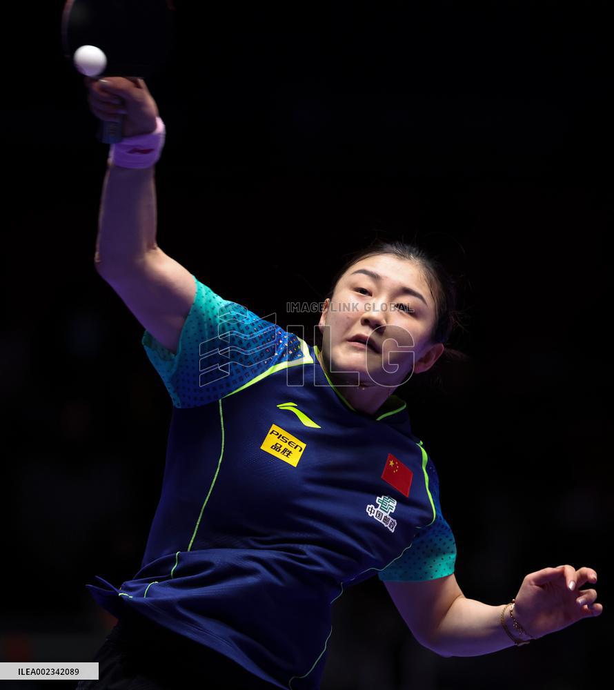 (SP)SOUTH KOREA-BUSAN-TABLE TENNIS-WORLD TEAM CHAMPIONSHIPS FINALS-WOMEN-CHN VS HUN