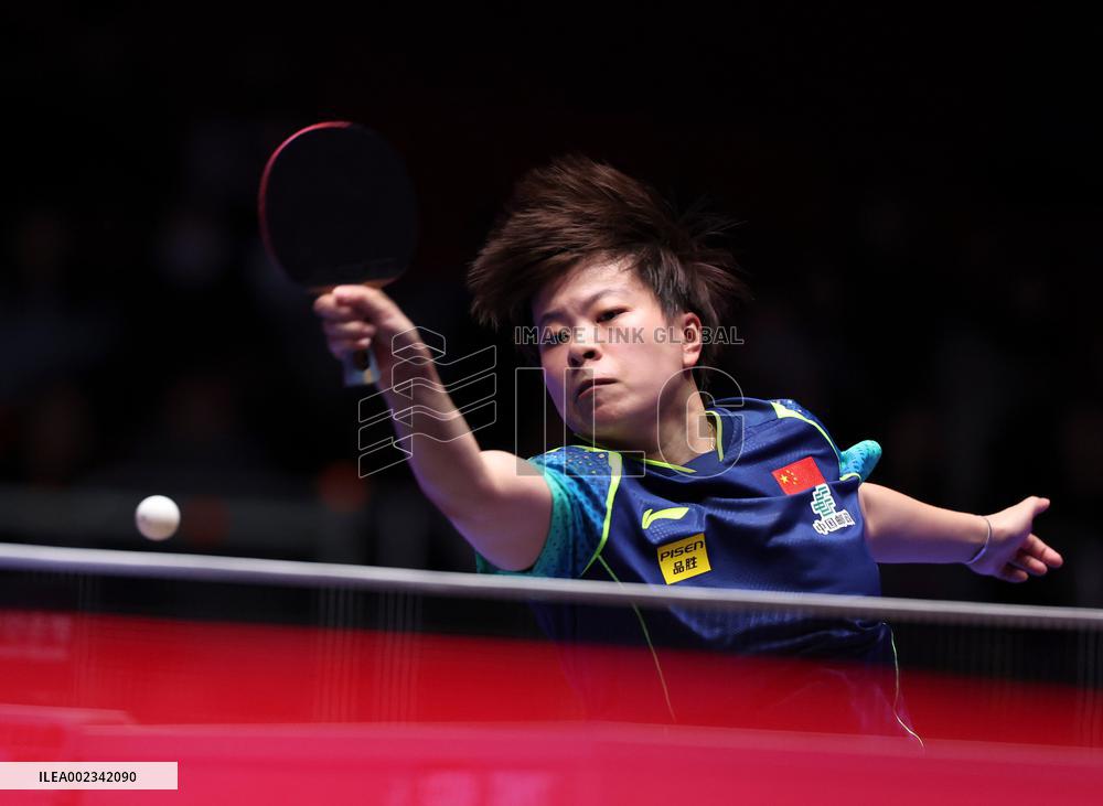 (SP)SOUTH KOREA-BUSAN-TABLE TENNIS-WORLD TEAM CHAMPIONSHIPS FINALS-WOMEN-CHN VS HUN