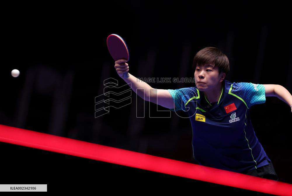 (SP)SOUTH KOREA-BUSAN-TABLE TENNIS-WORLD TEAM CHAMPIONSHIPS FINALS-WOMEN-CHN VS HUN