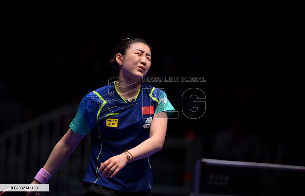 (SP)SOUTH KOREA-BUSAN-TABLE TENNIS-WORLD TEAM CHAMPIONSHIPS FINALS-WOMEN-CHN VS HUN