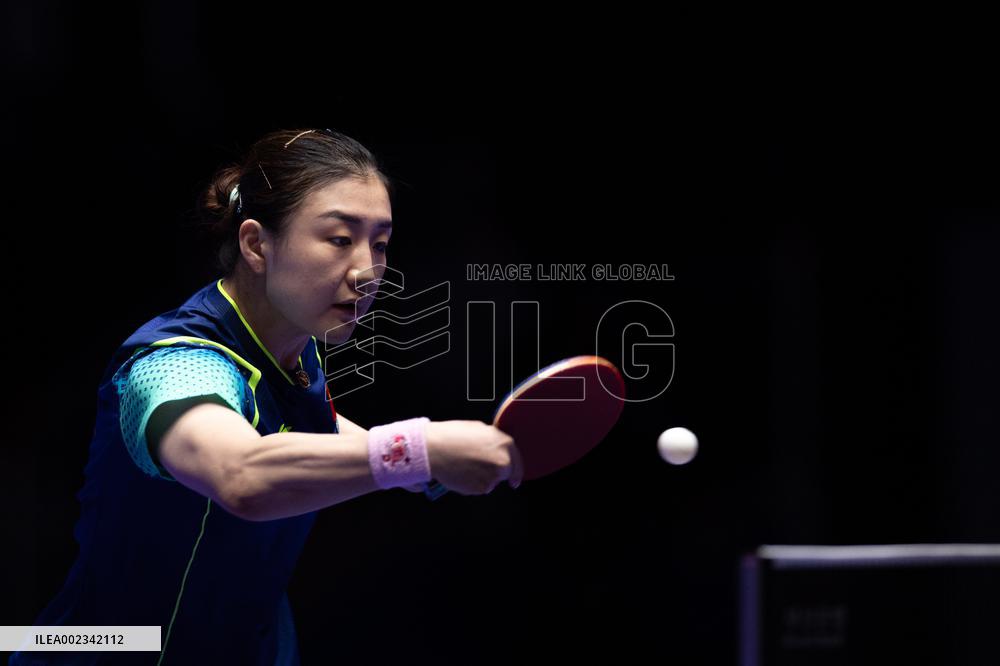 (SP)SOUTH KOREA-BUSAN-TABLE TENNIS-WORLD TEAM CHAMPIONSHIPS FINALS-WOMEN-CHN VS HUN