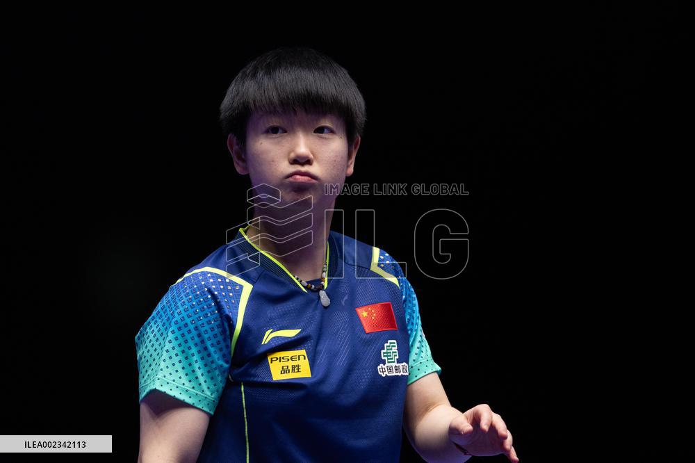 (SP)SOUTH KOREA-BUSAN-TABLE TENNIS-WORLD TEAM CHAMPIONSHIPS FINALS-WOMEN-CHN VS HUN