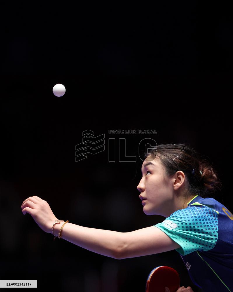 (SP)SOUTH KOREA-BUSAN-TABLE TENNIS-WORLD TEAM CHAMPIONSHIPS FINALS-WOMEN-CHN VS HUN