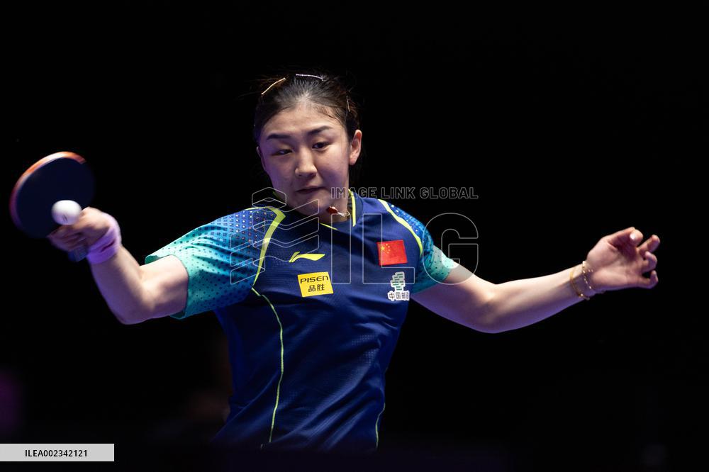 (SP)SOUTH KOREA-BUSAN-TABLE TENNIS-WORLD TEAM CHAMPIONSHIPS FINALS-WOMEN-CHN VS HUN