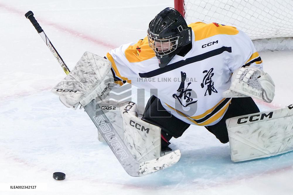 (SP)CHINA-INNER MONGOLIA-HULUN BUIR-14TH NATIONAL WINTER GAMES-ICE HOCKEY (CN)