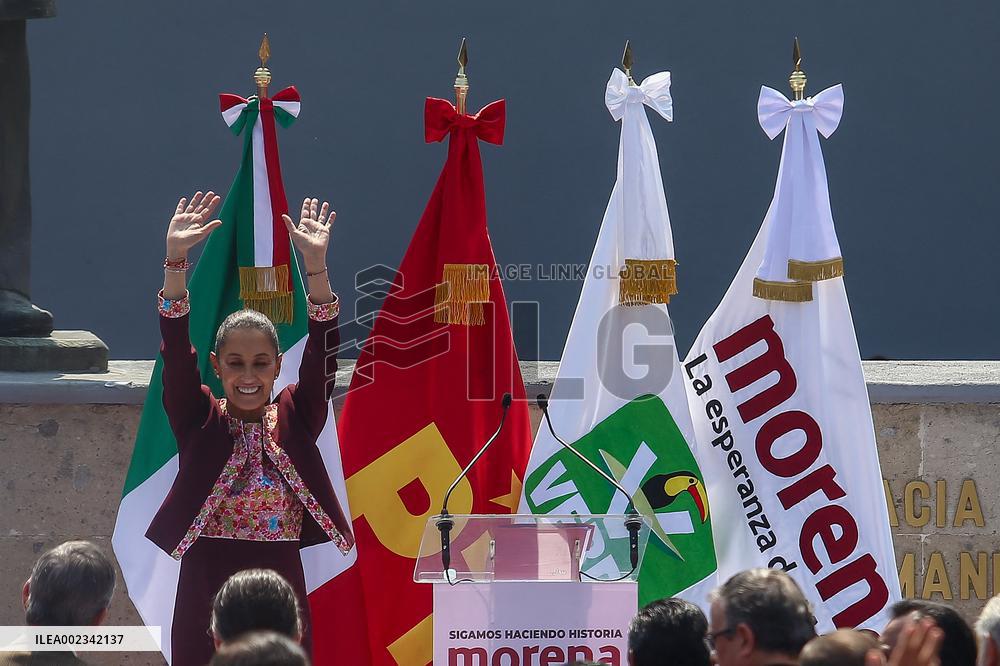 residential Candidate Claudia Sheinbaum Campaigns - Mexico