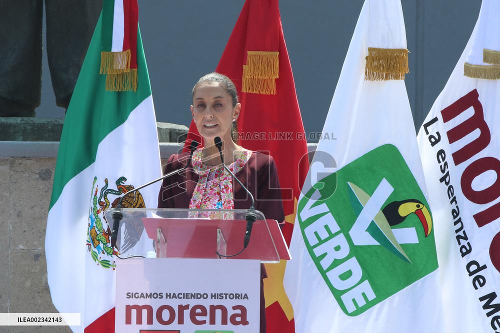 residential Candidate Claudia Sheinbaum Campaigns - Mexico