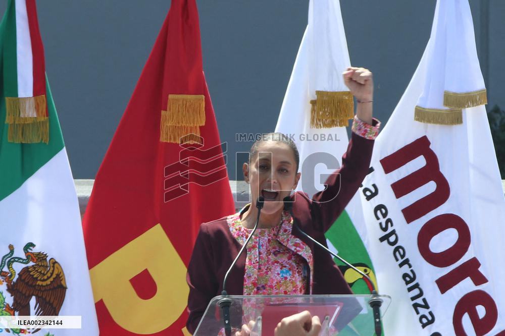residential Candidate Claudia Sheinbaum Campaigns - Mexico