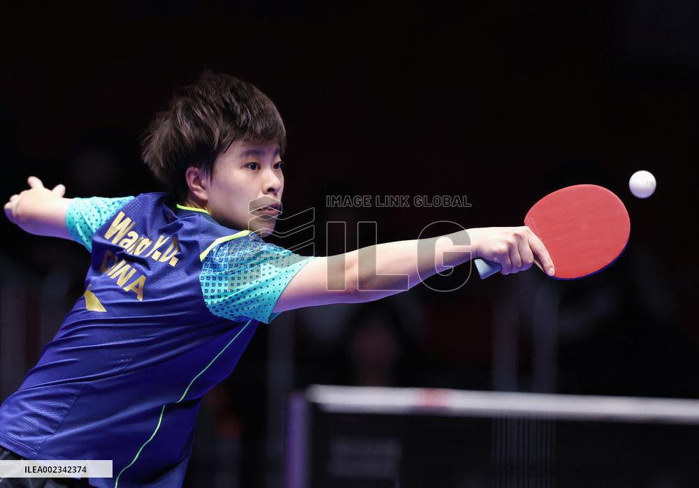 (SP)SOUTH KOREA-BUSAN-TABLE TENNIS-WORLD TEAM CHAMPIONSHIPS FINALS-WOMEN-CHN VS HUN
