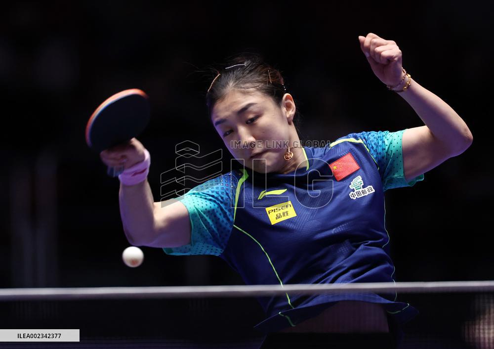 (SP)SOUTH KOREA-BUSAN-TABLE TENNIS-WORLD TEAM CHAMPIONSHIPS FINALS-WOMEN-CHN VS HUN