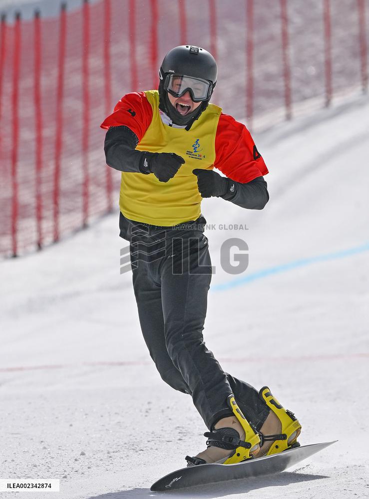 (SP)CHINA-INNER MONGOLIA-ULANQAB-14TH NATIONAL WINTER GAMES-SNOWBOARD-CROSS (CN)