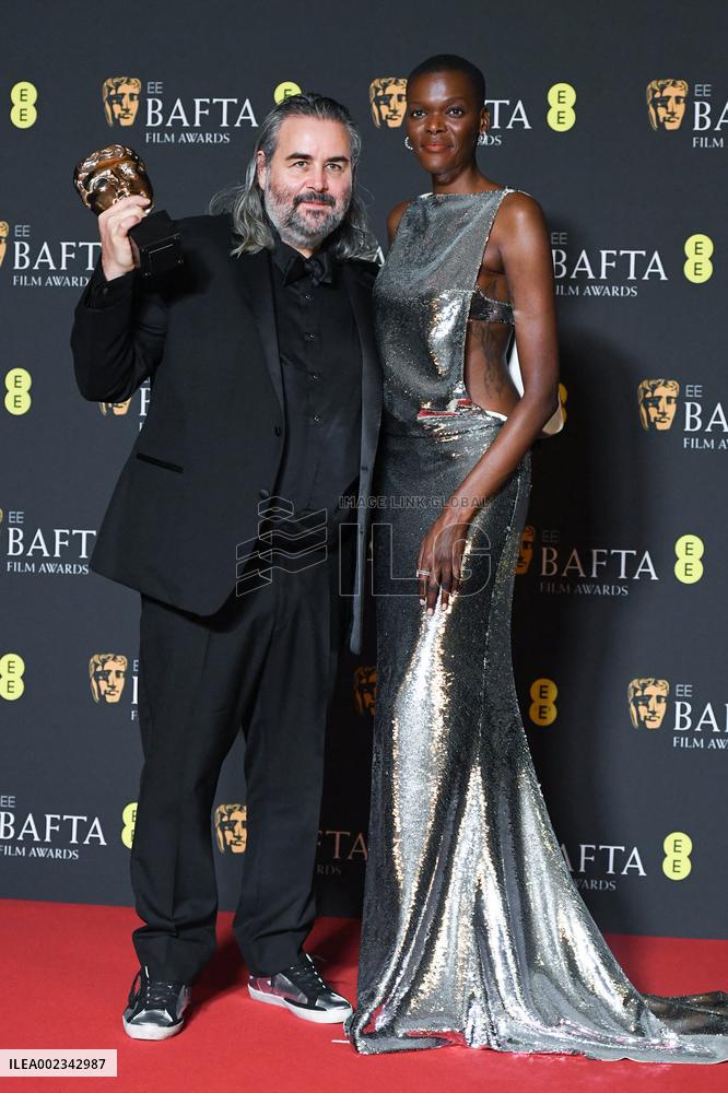 EE BAFTA Press Room - London