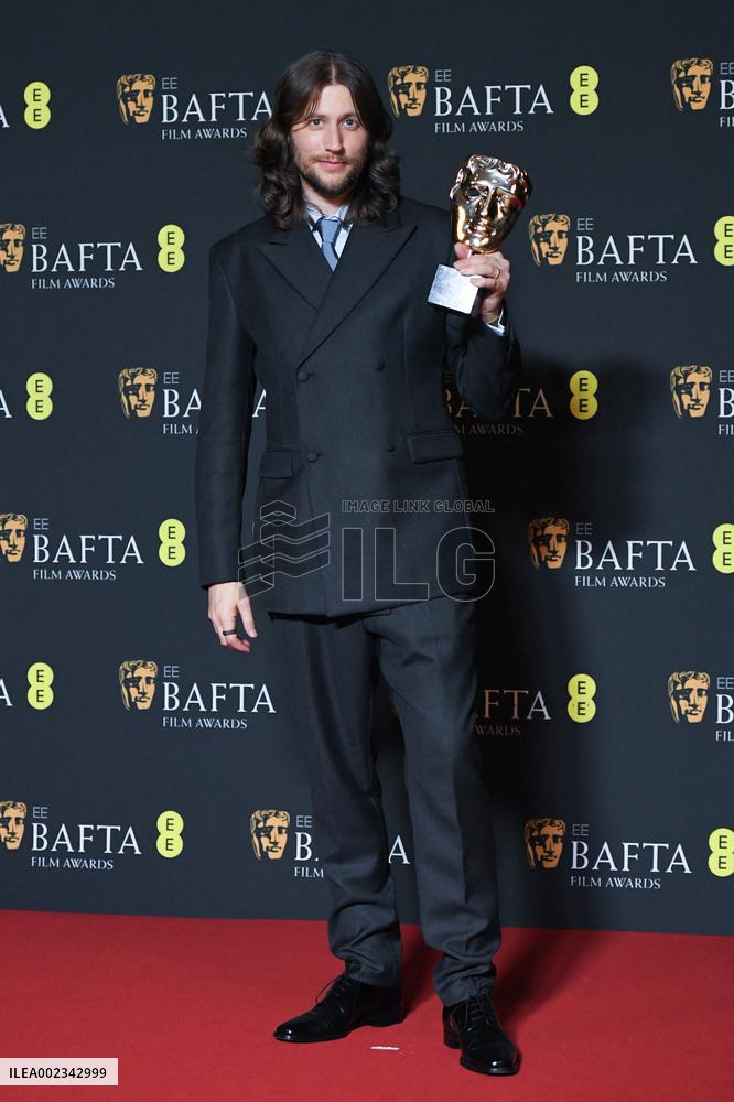 EE BAFTA Press Room - London