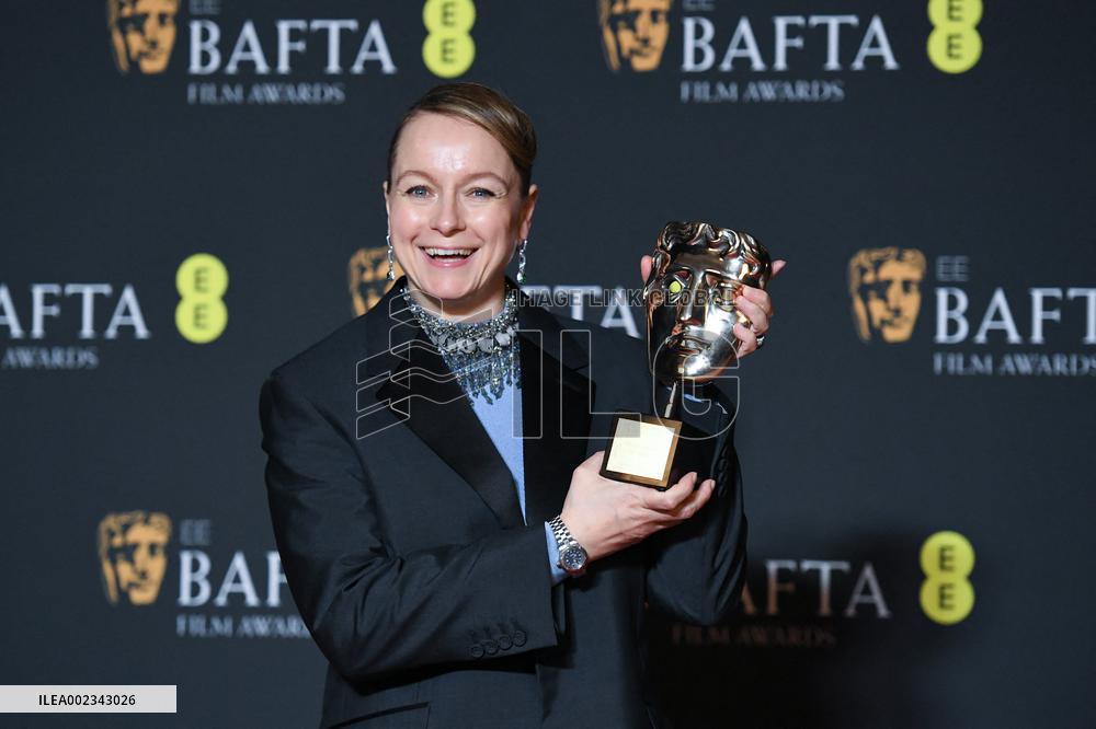 EE BAFTA Press Room - London