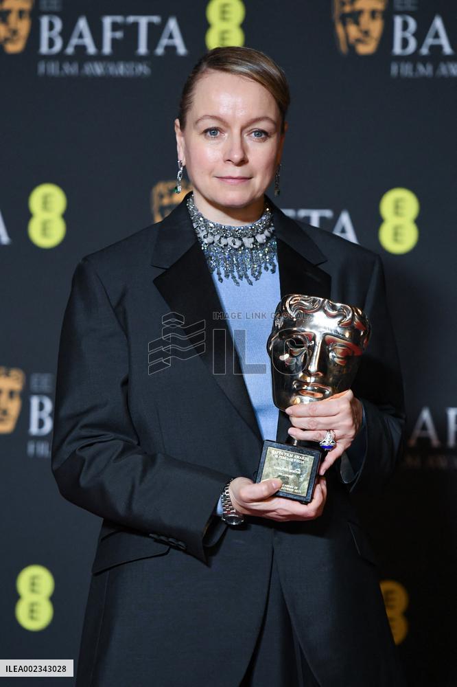 EE BAFTA Press Room - London