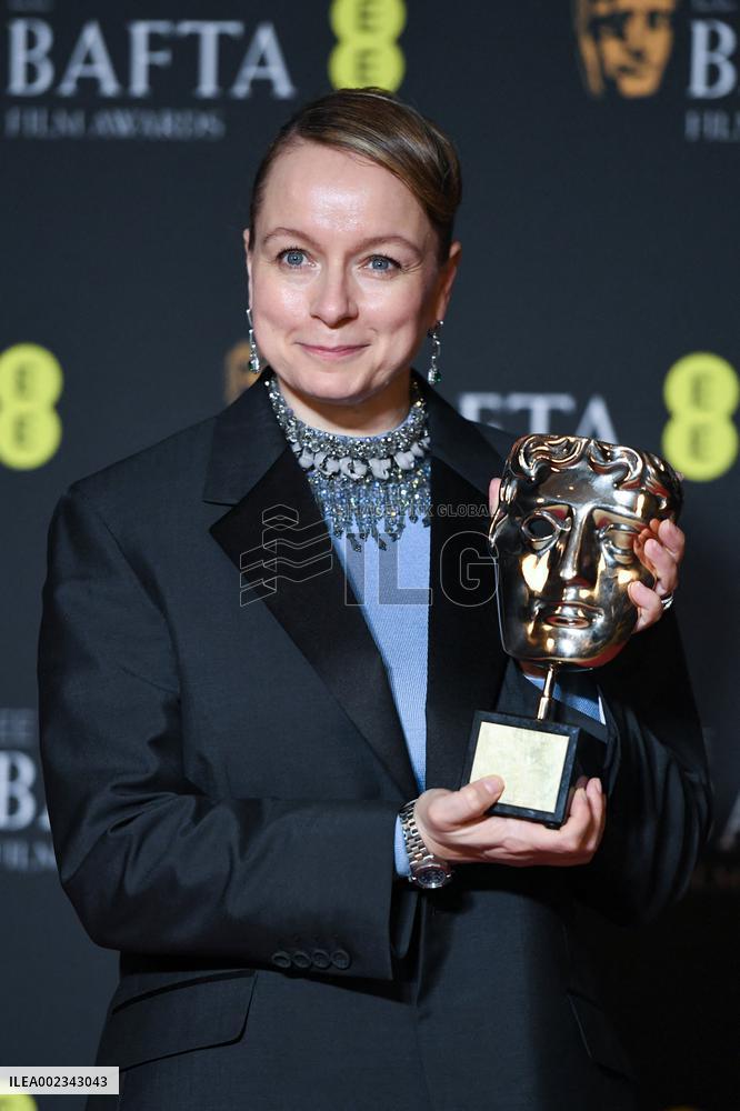 EE BAFTA Press Room - London