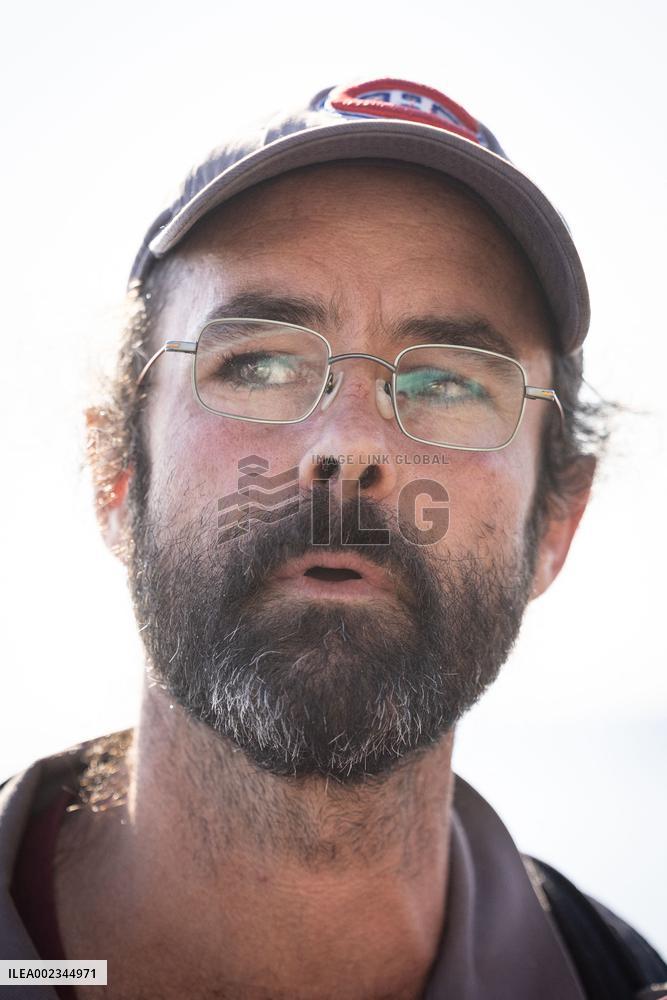Jordan Bardella Visits The Franco-Italian Border Crossing - Menton