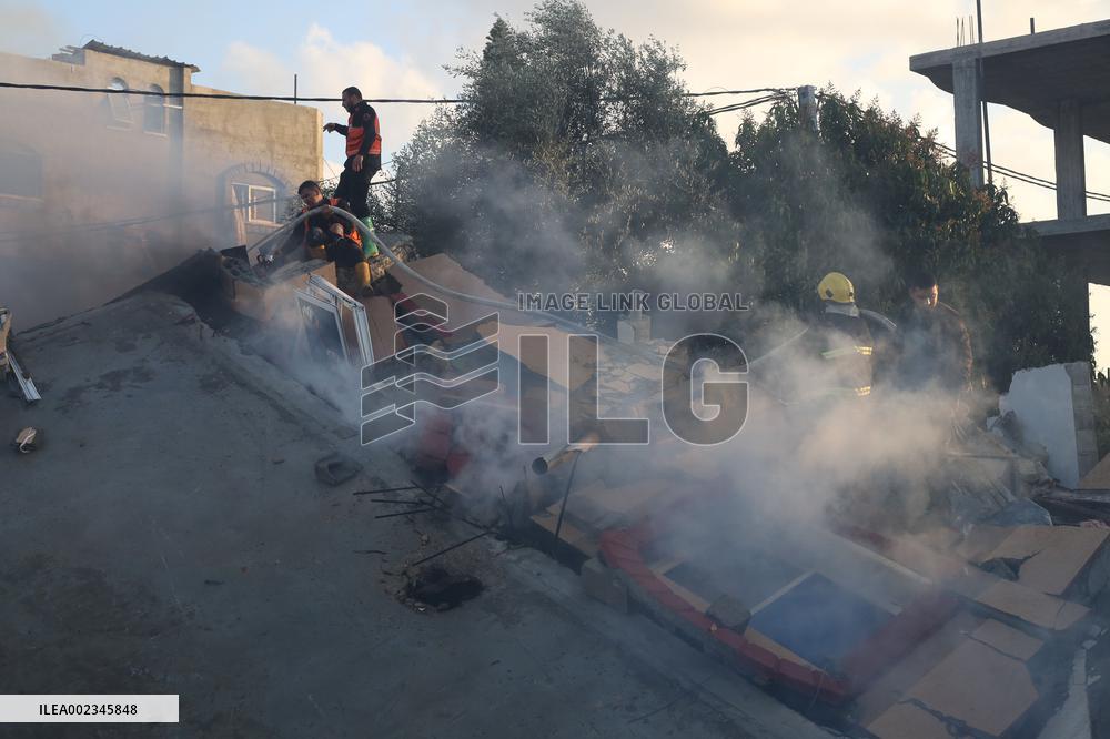 MIDEAST-GAZA-RAFAH-ISRAEL-AIRSTRIKE