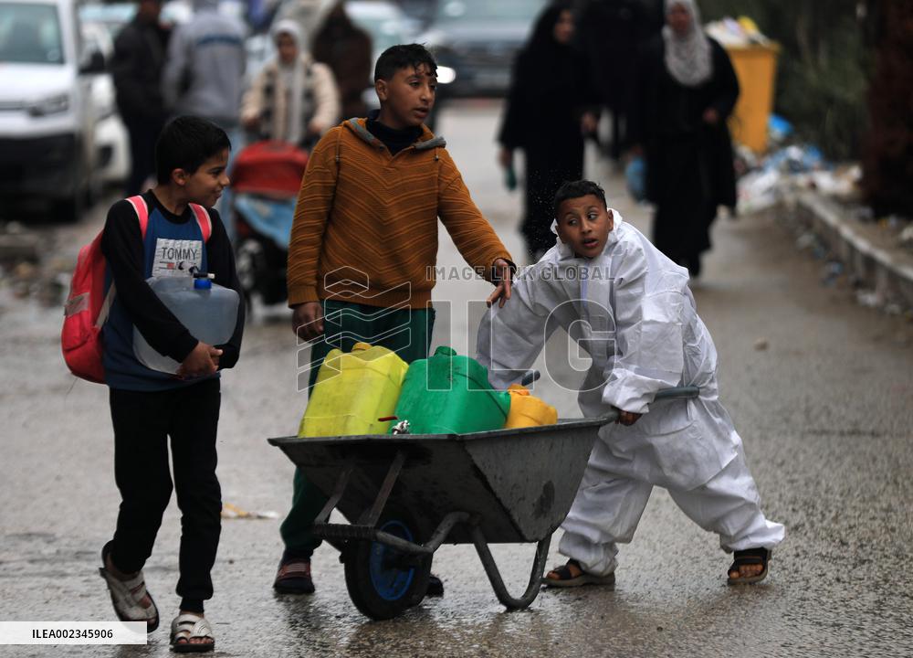 MIDEAST-GAZA-RAFAH-HUMANITARIAN SITUATION-WORSENING