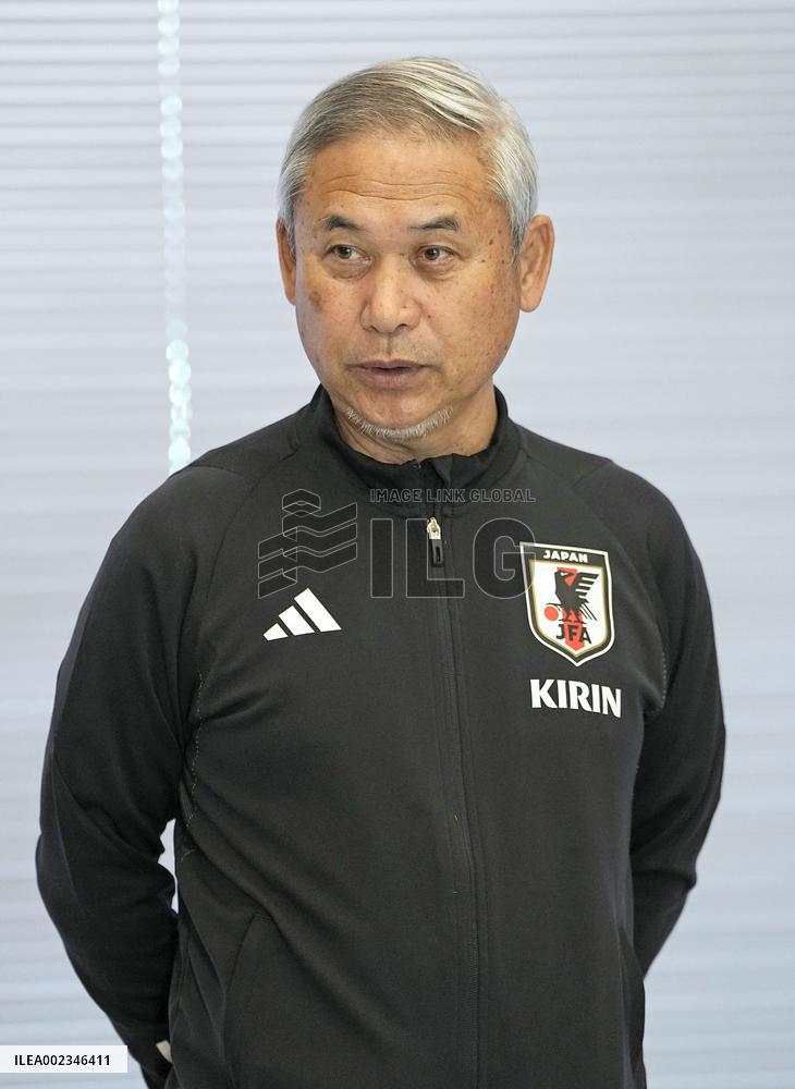 Football: Japan-N. Korea Olympic qualifier in Saudi