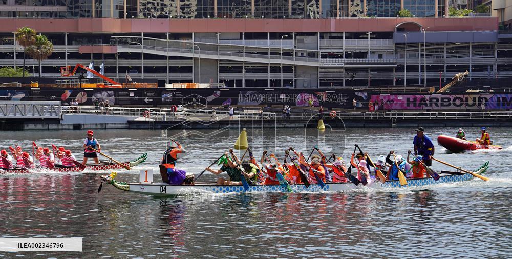 AUSTRALIA-SYDNEY-CULTURE-DRAGON BOAT FESTIVAL