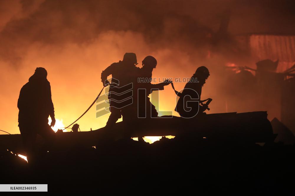 LEBANON-GHAZIEH-ISRAELI AIRSTRIKES