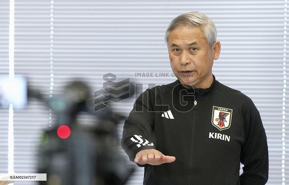 Football: Japan-N. Korea Olympic qualifier in Saudi